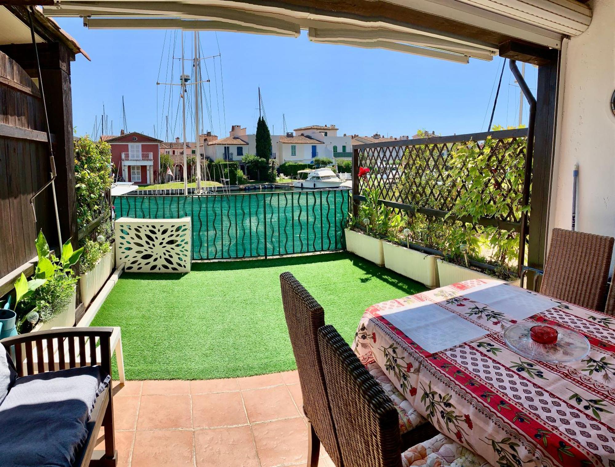 Appartement Rue De L'Amarrage A Port Grimaud Avec Terrasse Vue Canaux Et Garage Ngoại thất bức ảnh